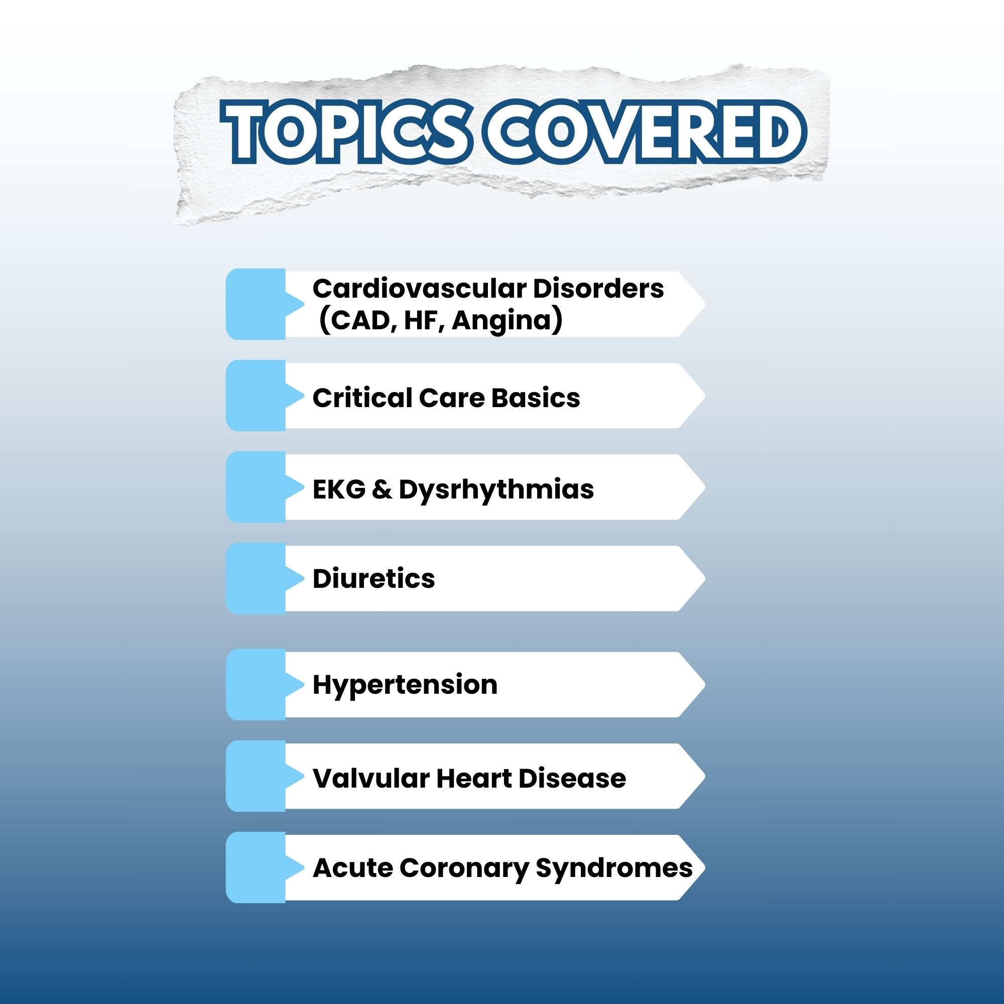 Cardiac Nursing Study Guide Bundle - Cardiac Nurse Cheat Sheet - 25 Pages - EKG - CHF - ACLS